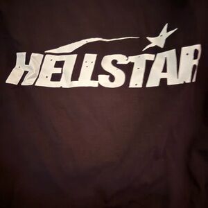 Men’s Black Graphic Tee - White Logo